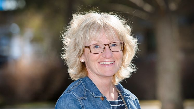Therese Eskilsson, mottagare av Umeå universitets Innovationspris.