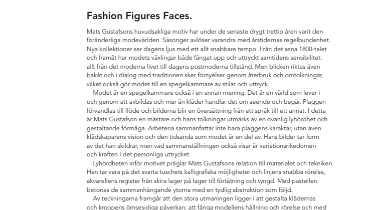 Fashion Figures Faces
