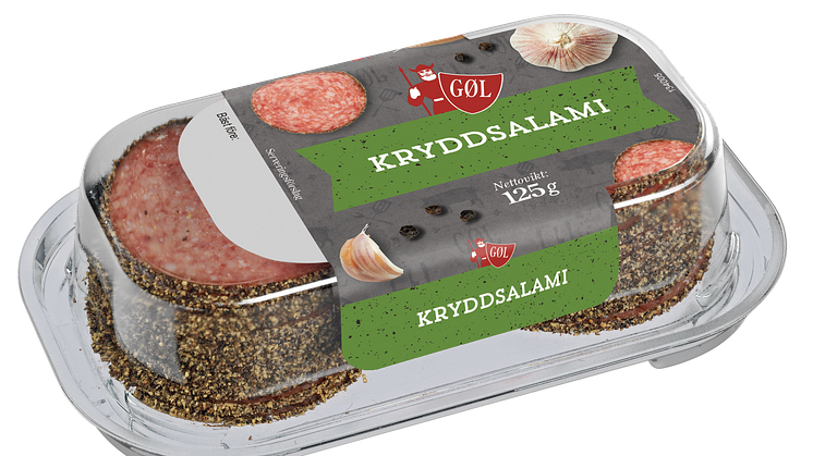 Danish Crown Foods byter ut förpackningarna för populär salami – ”ett viktigt steg i vår hållbarhetssatsning”