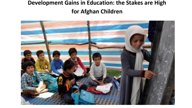 Ny rapport läggs fram i Bryssel:   Afghanska skolbarn betalar ett högt pris - utbildningsframsteg i farozonen