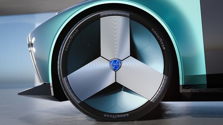 Goodyear utvikler dekk for konseptkjøretøy fra Lancia