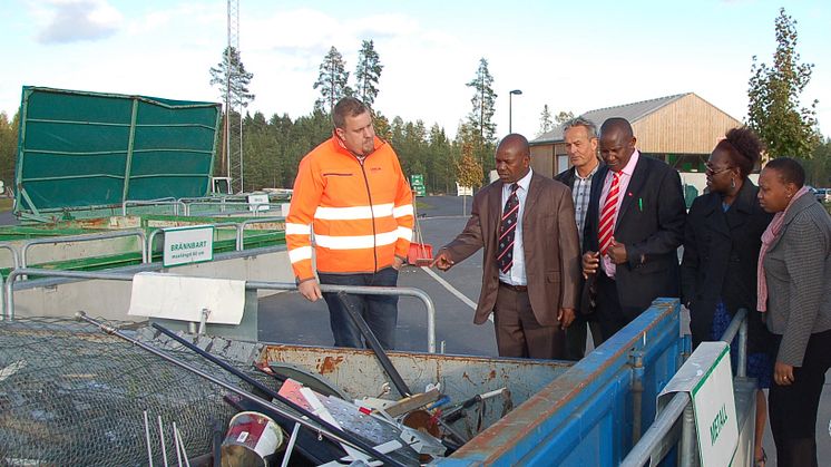 Besök från Kajiado med guvernör Dr David Nkedianye, inför en gemensam ansökan om medel från ICLD för ett samarbete.