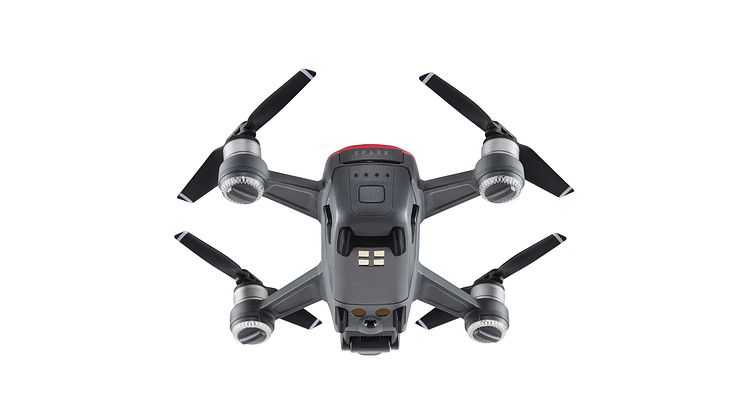 DJI Spark Lava Red - Bottom