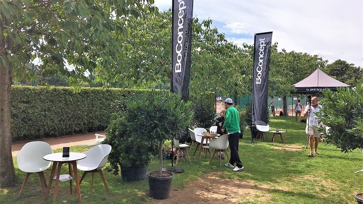 BoConcept Supplier-Partner bei Düsseldorf Junior Open