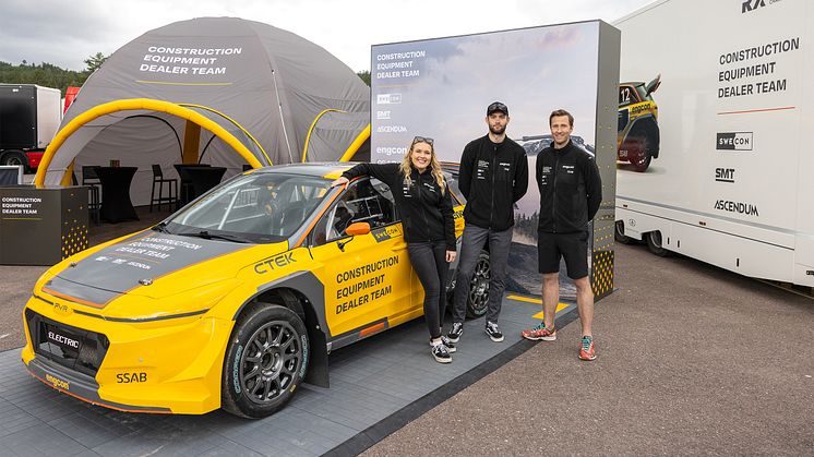 CE Dealer Team inleder nya eldrivna rallycross-VM i Norge i augusti