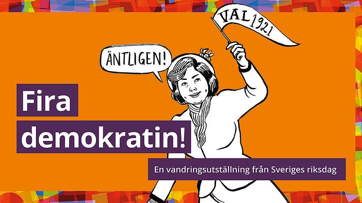 Utställningen ”Fira demokratin!” kommer till Malmö Museer