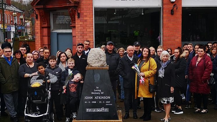 ​Memorial unveiled to Radcliffe man killed in Manchester Arena bombing
