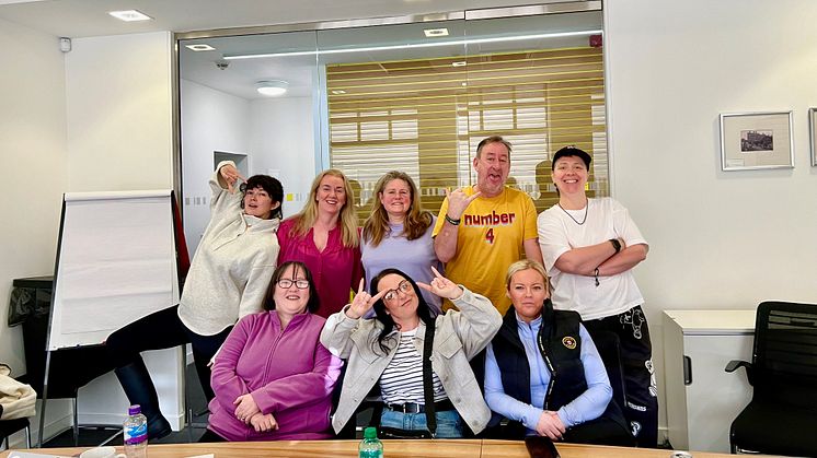 DIFFERabled during a School of RAP session with Karen Dunbar and Amy Rew from Glasgow Girls Club.