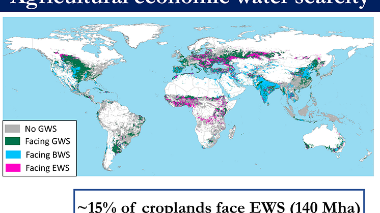 Global map of Water Scarcity