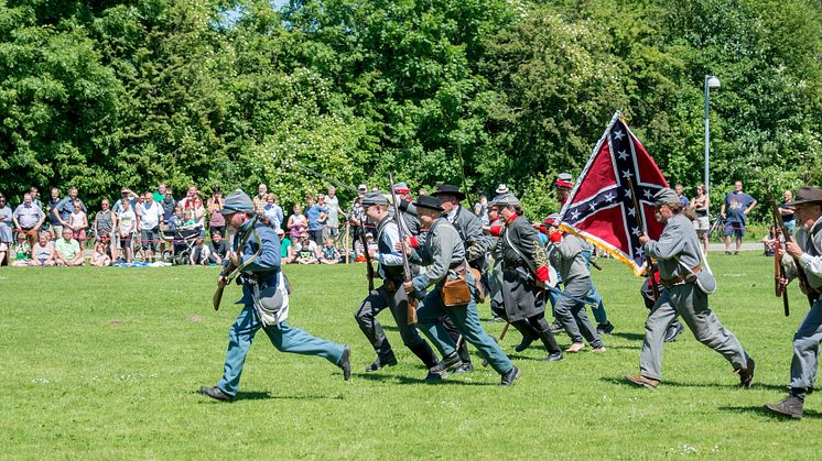 Romerske legionærer, tyske landsknægte, amerikanske borgerkrigere og danske luftværnmissiler fra den kolde krig: Gå på opdagelse gennem 2000 års krigshistorie 