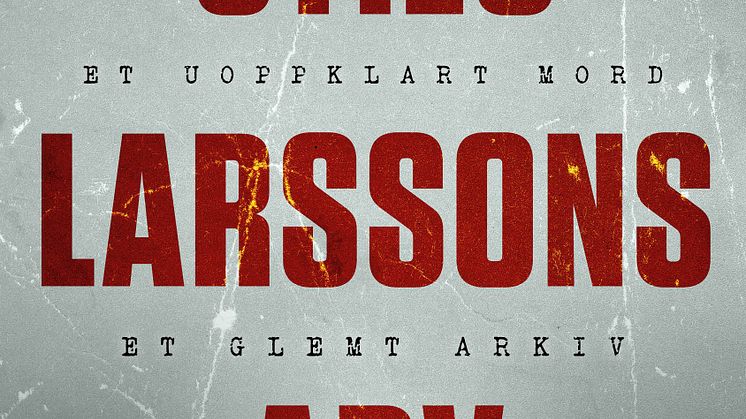Jan Stocklassas bok er basert på forfatter Stieg Larssons gransking av drapet som fant sted på Sveavägen i Stockholm sentrumen februarnatt i 1986.