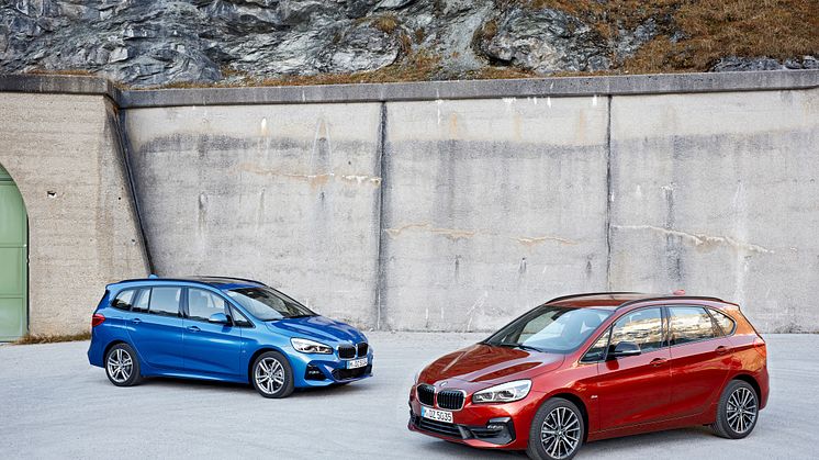 BMW 2-serie Gran Tourer og BMW 2-serie Active Tourer fra marts 2018