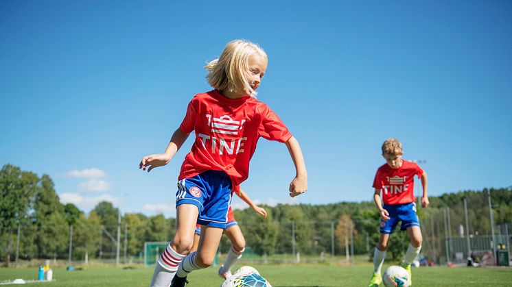 Stor påmelding til TINE Fotballskole:  Forventer så mye som 65 000 deltakere