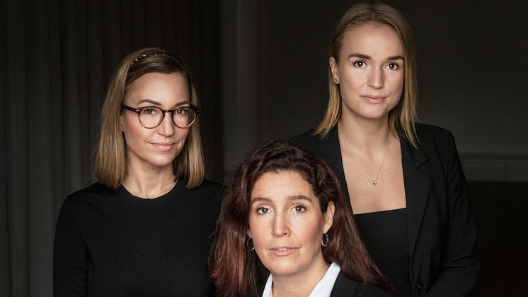 Ylva Hagelbäck, Camilla Löfgren och Lisa Rigfelt är Patriams senaste rekryteringar.