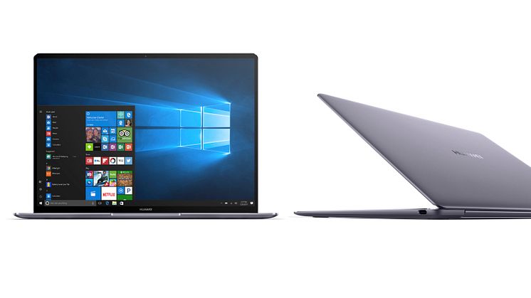 Kvalitativ design och innovativ prestanda: Huawei lanserar MateBook X i Sverige