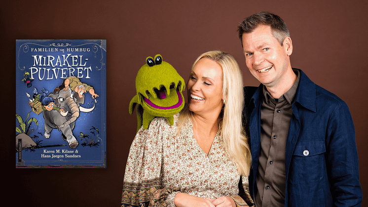 –Verden trenger mer humbug, mener forfatteren og illustratøren av Cappelen Damms nye barnebokserie.