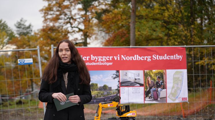 Byggemarkering Nordberg studentby