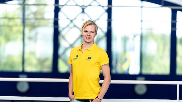 Hampus Andersson, Sveriges tävlande i golvläggning i Yrkes-EM i Budapest