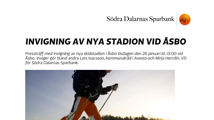 Invigning av nya stadion vid Åsby