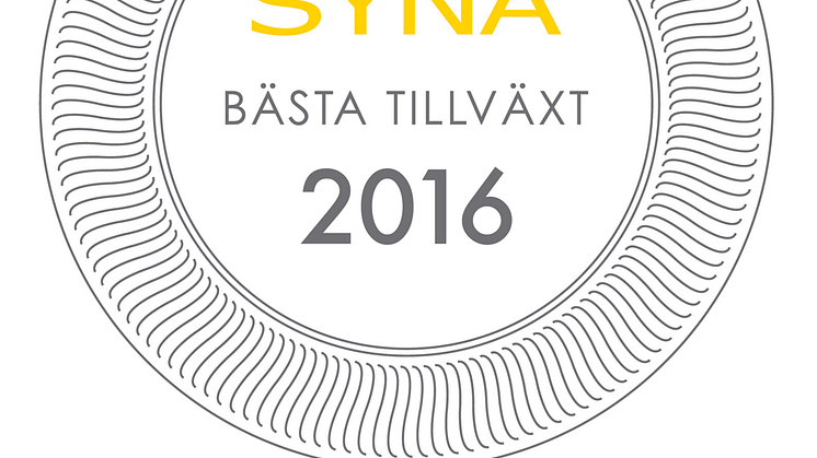 Logotyp för SYNAs tillväxtpris