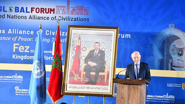 Message from His Majesty King Mohammed VI read by Mr. André Azoulay