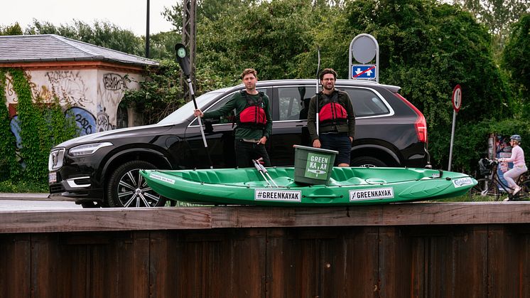 Volvo & GreenKayak tager på Danmarksturné