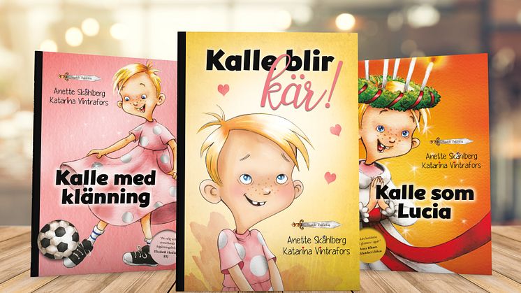 ”Kalle blir kär!” är den tredje boken i serien om Kalle.