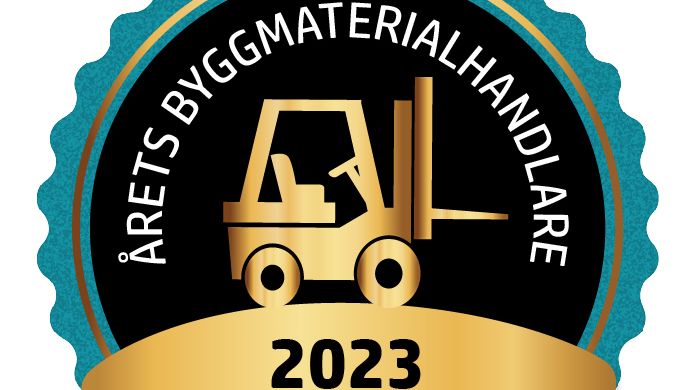 Emblem Årets Byggmaterialhandlare 2023