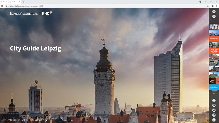 City Guide Leipzig - Online Startseite - Foto: City Guide Leipzig/LVZ 