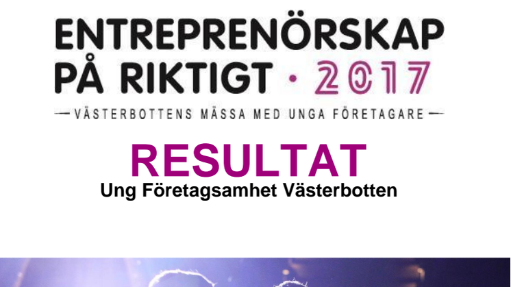Vegoguiden UF blev årets UF-företag i Västerbotten