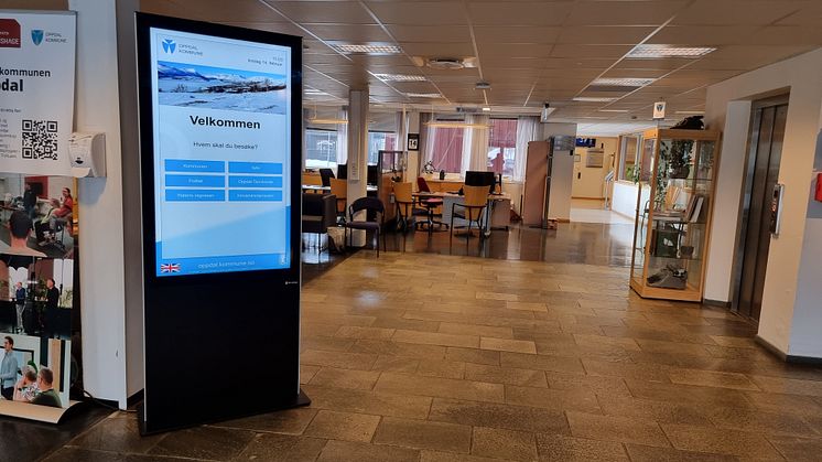 Procon Digital KommuneVert på rådhuset i Oppdal kommune