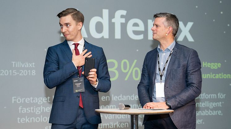 Sweden Technology Fast 50 - bilder från prisutdelningen