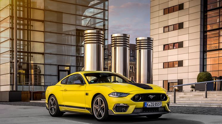 ​Europa-premiere for den raskeste Mustangen i Europa noensinne: Mustang Mach 1