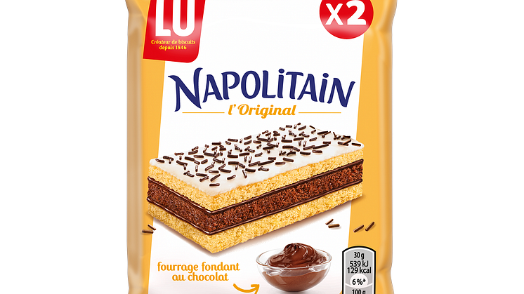 Mondelēz International relance son inimitable gâteau Napolitain  sur le marché CHD