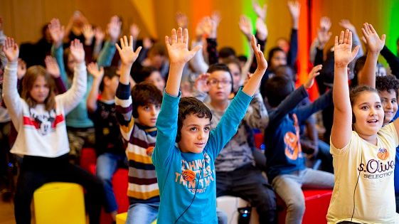 Die Schulklassen hatten viel Spaß bei der Bunte Bande-Lesung