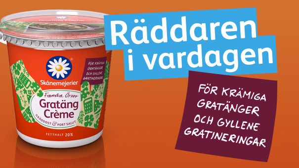 Gratäng Crème Franska Örter - Ny härlig smak