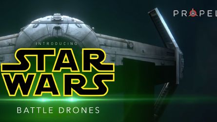 These are the drones you are looking for  -  RLVNT presenterar laserstridande Star Wars-drönare.