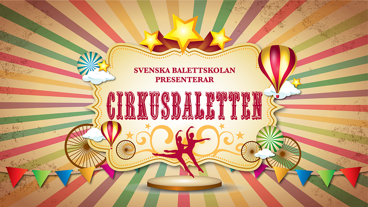 Svenska Balettskolan bjuder på barnunderhållning lördag 20/1