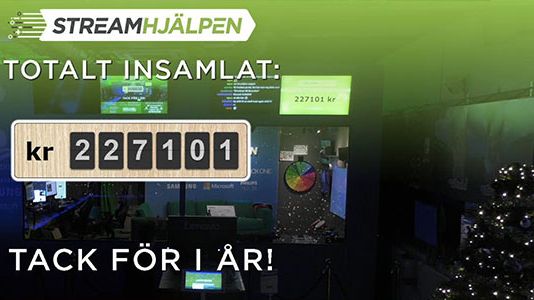 Streamhjälpen blev en tittarsuccé!