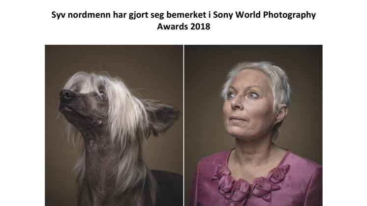 ​Syv nordmenn har gjort seg bemerket i Sony World Photography Awards 2018