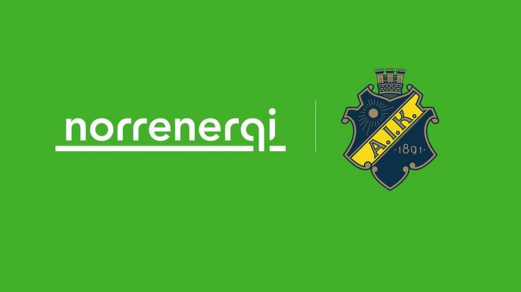 AIK Fotboll och Norrenergi i nytt samarbete