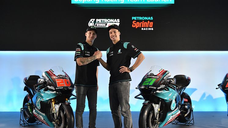 「PETRONAS Yamaha Sepang Racing Team」が歴史的シーズンの幕開けを発表　MotoGP世界選手権