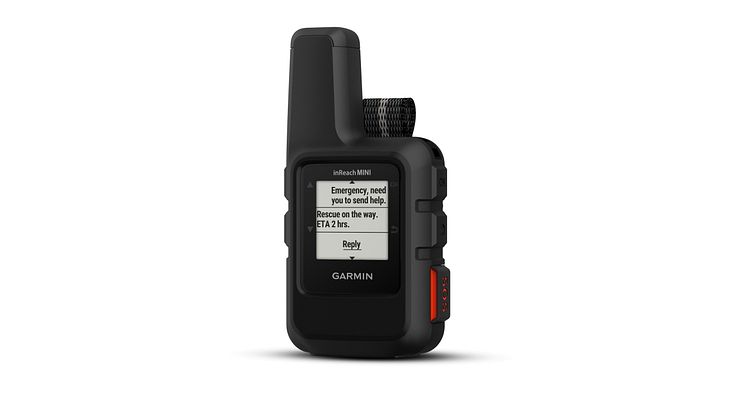 Das Garmin inReach Mini ermöglicht eine interaktive Zwei-Wege-Kommunikation