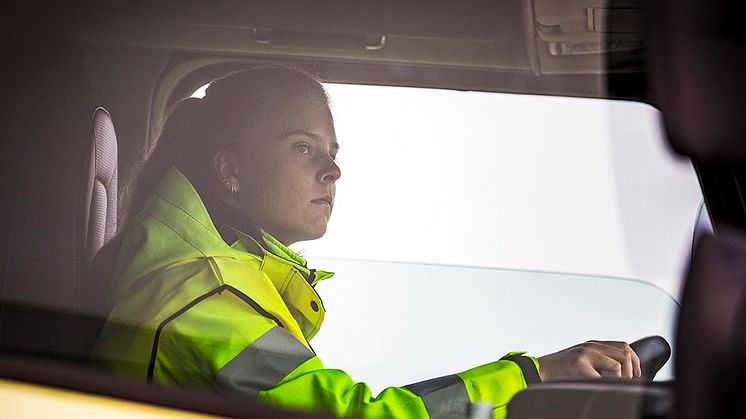 Kvaltävlingarnas huvudpartner är Volvo Lastvagnar, som förser tävlingen med toppmoderna och ändamålsenliga fordon. Foto: Liza Simonsson.