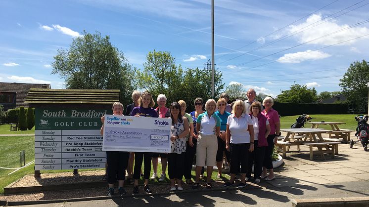 ​South Bradford Golf Club tees off for the Stroke Association