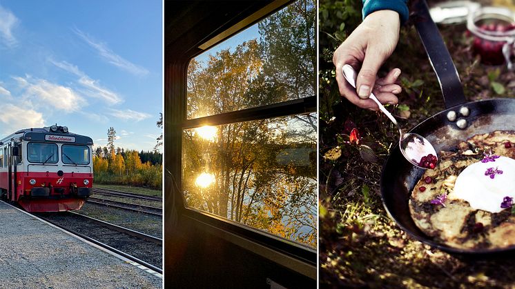 Inlandsbanan lanserar unik fjällupplevelse – Fjällrekreation med smak!