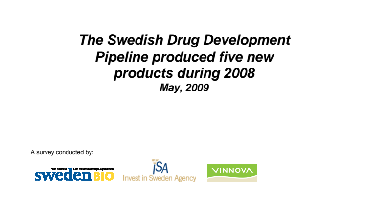 Fem nya läkemedel under 2008