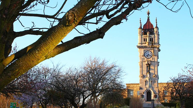 Whitehead Gardens, the front cover of the 2018 Bury calendar, taken by Wendy Power.