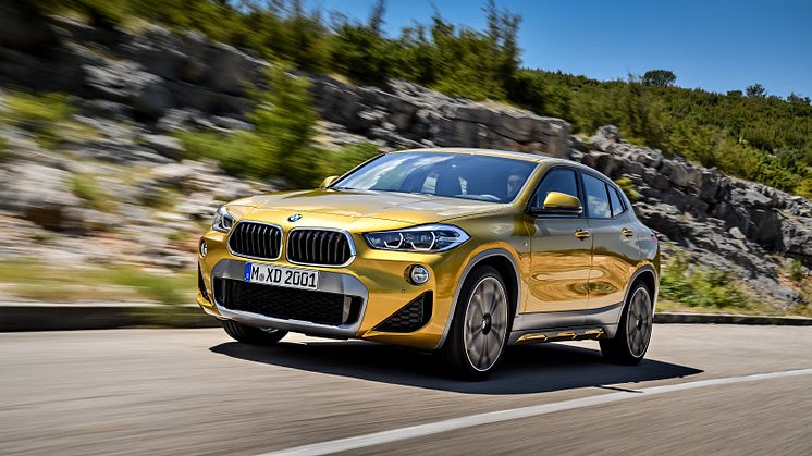 BMW X2: urbaani ja urheilullinen neliovinen coupé