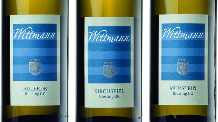 Prestigeviner från Weingut Wittmann, tre stycken Grosses Gewächs-viner släpps limiterat men flyttas fram till den 17:e november.
